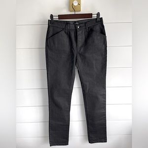 CLAUDIE PIERLOT - 🇫🇷 Designer-*NWT* Never worn Coated Black Denim sz 3